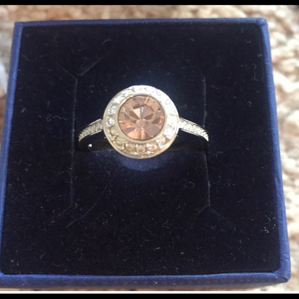 Swarovski Crystal Ladies Ring size 8